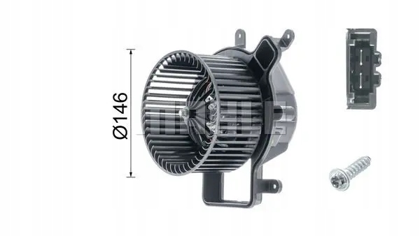 mahle аб 137 000P вентилятор внутренний