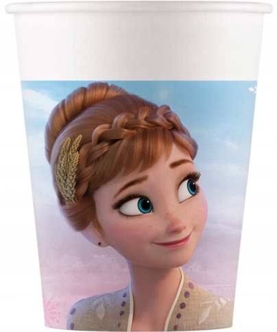 

Kubeczki papierowe Frozen 2 Kraina Lodu 8 sztuk