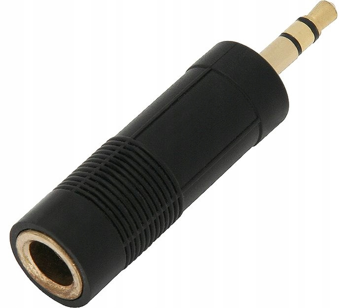 

Adapter przejście Minijack(m) 3.5 Jack(f) 6.3 zl