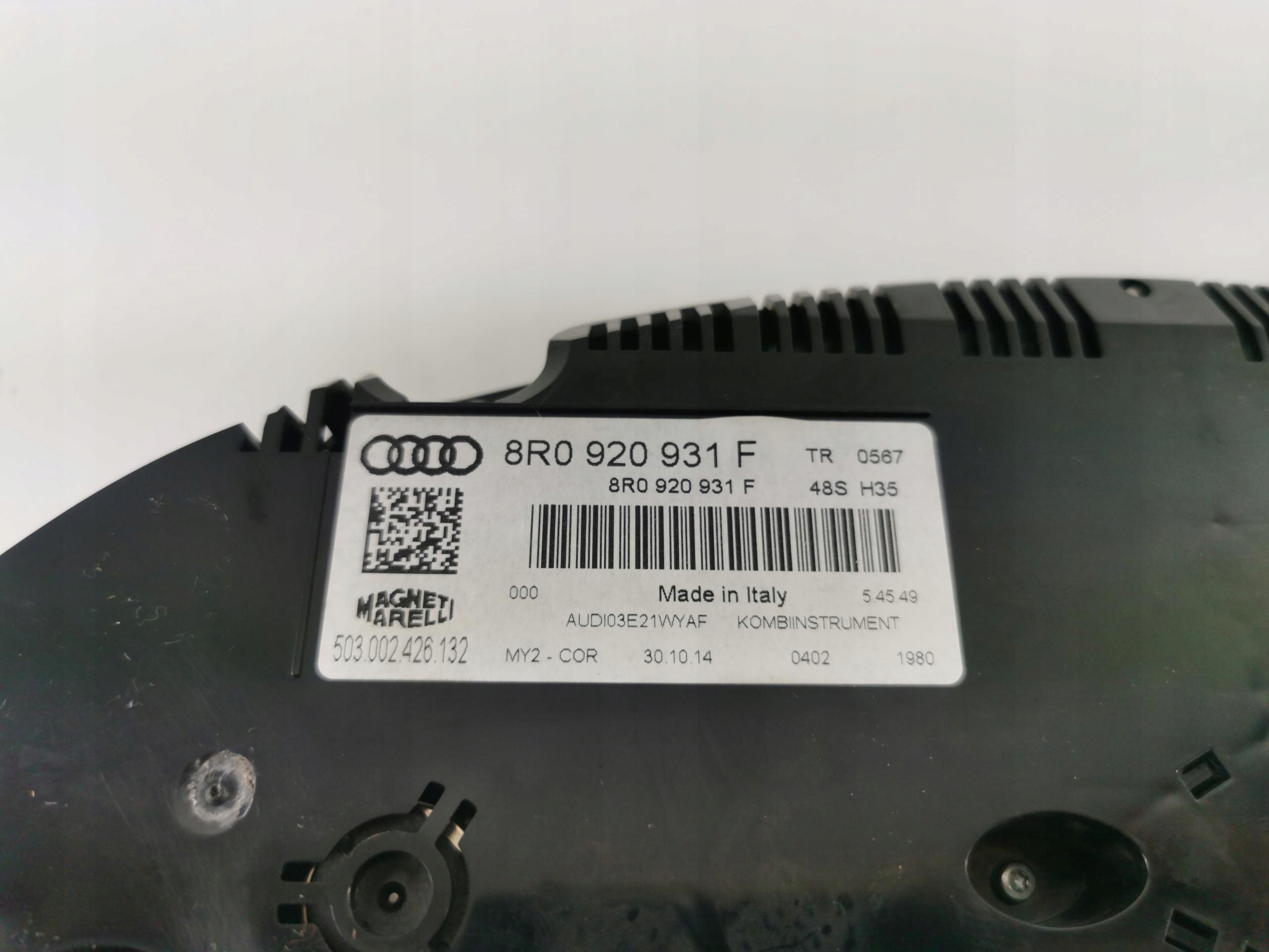 dials dials AUDI SQ5 8R0920931F