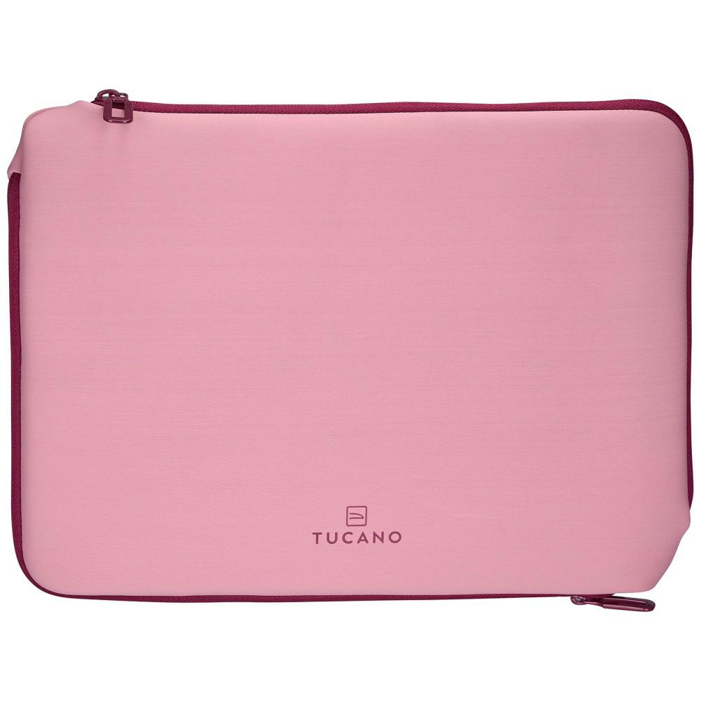 Taška na notebook Tucano Doppio Sleeve pro MacBook 15.6"/16" růžová