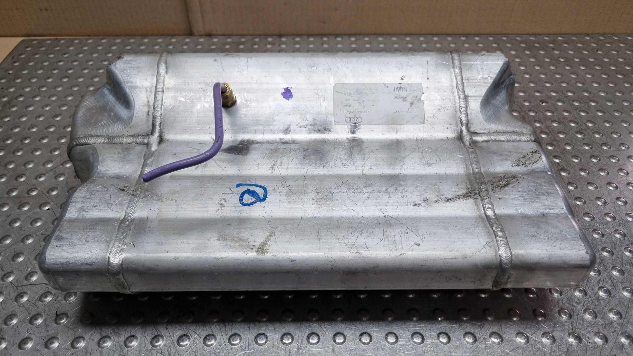 Behälter Druck luft Achsträgers 4G0616203C AUDI A6 C7 A7 C7 4G