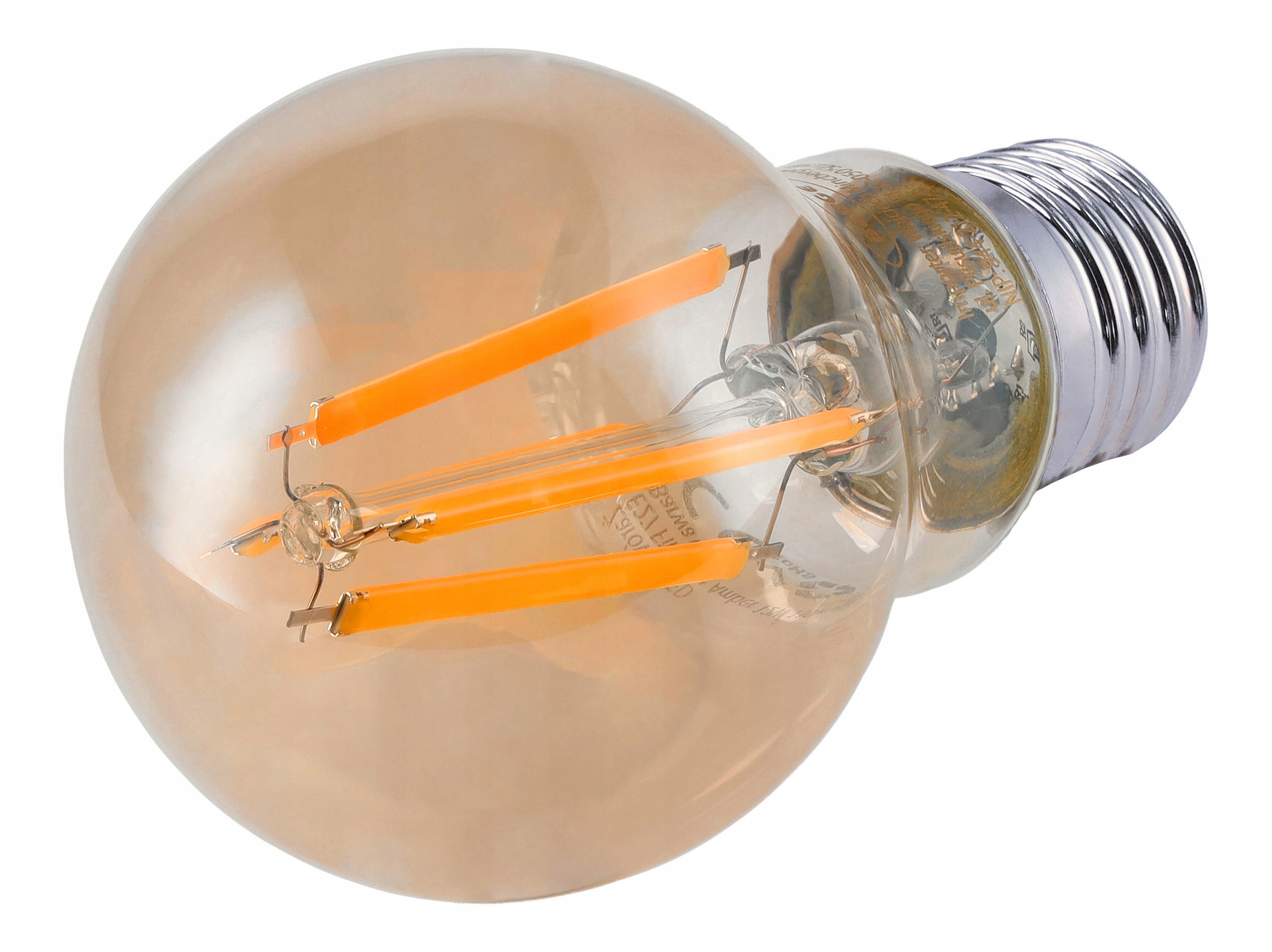 Led žárovky E27 12W 100W 1320lm 3000K Teplá filamentová sada Amber 10x