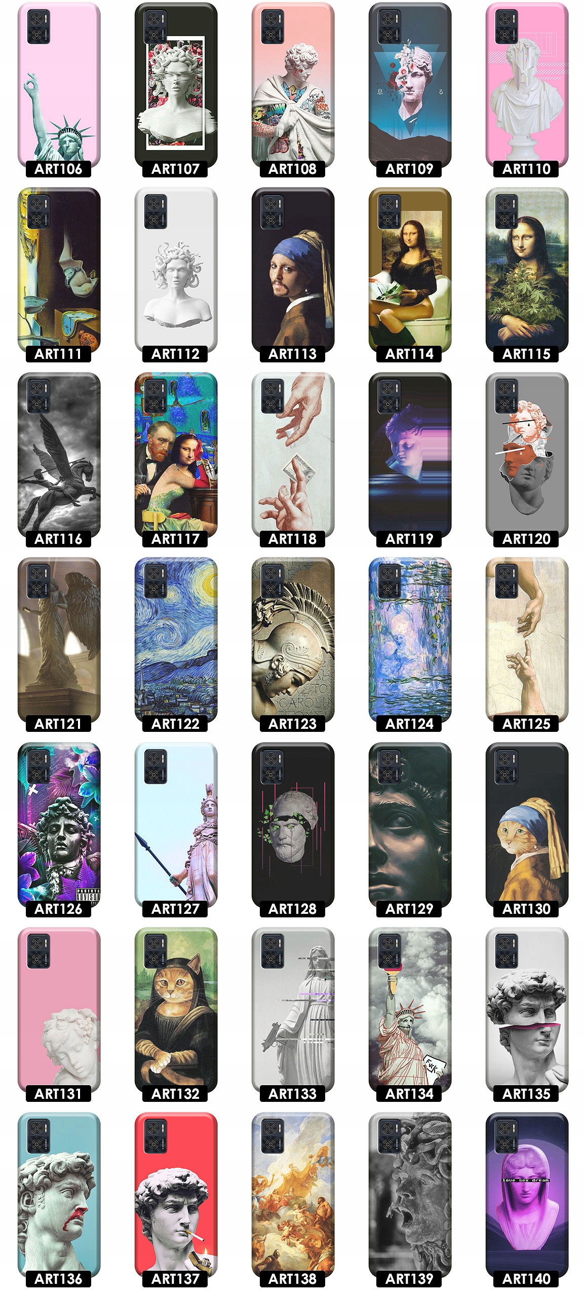 ETUI STYLOWE DO MOTOROLA MOTO E22 E22I WZORY Typ plecki