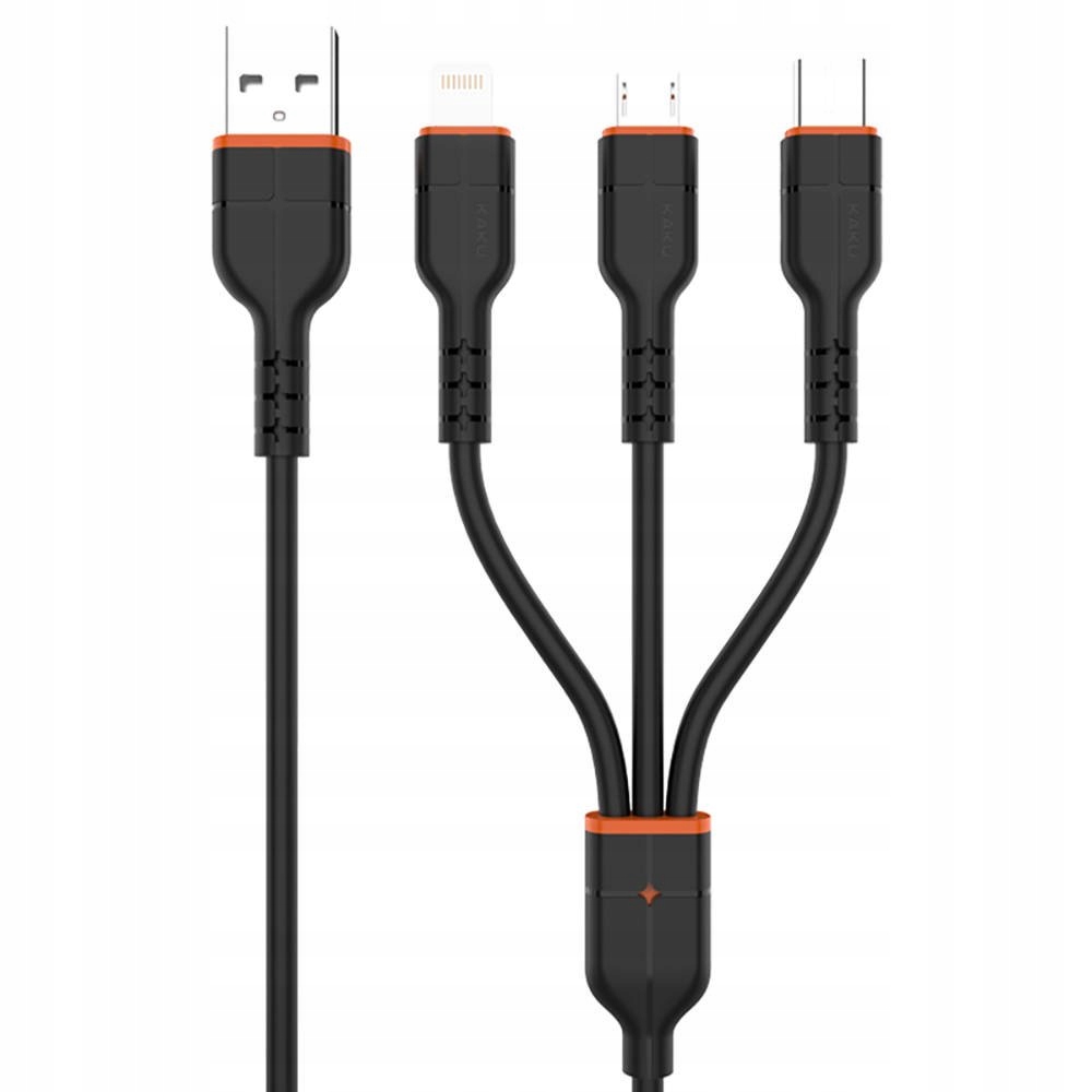 

Kabel 3w1 Do Iphone / Micro Usb / Typ-c