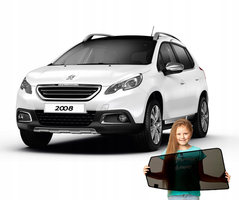 Záclony na magnetech Peugeot 2008 1 I crossover 2013-2019 RayStop