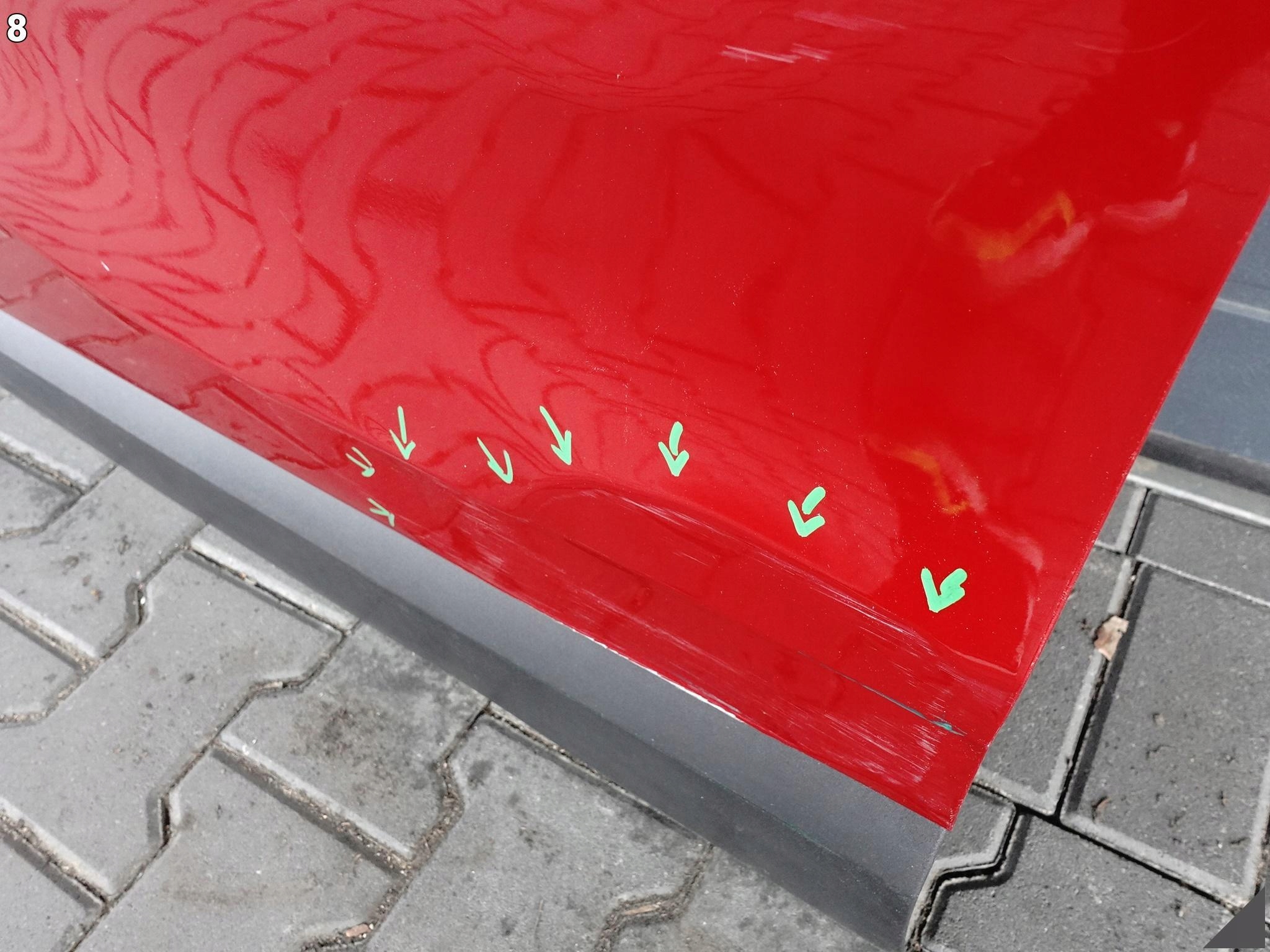 OPEL CROSSLAND X (before / LIFT) 17-23 door left front + moulding