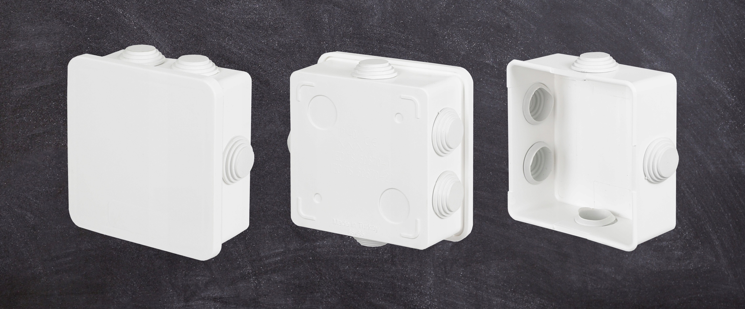 ADELID PUSZKA INSTALACYJNA HERMETYCZNA ELEKTRYCZNA SKRZYNKA OBUDOWA Szerokość 85 mm