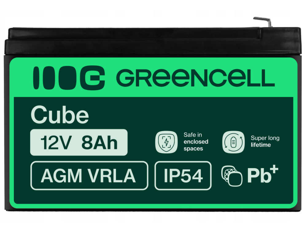Green Cell Akumulator 12V/8Ah (AGM46)