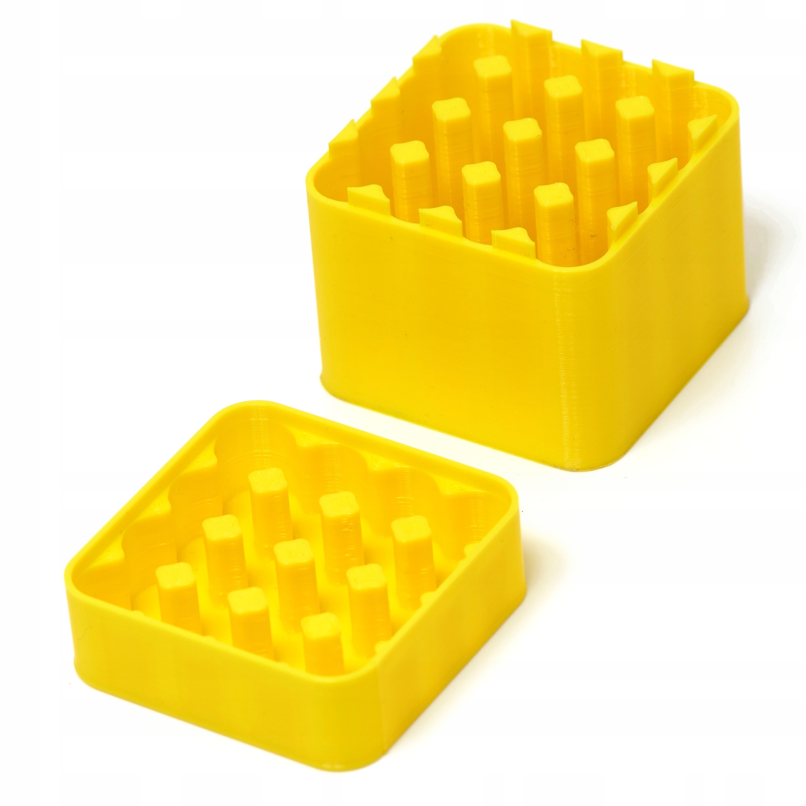 Organizer na baterie pudełko, pojemnik 16 AAA LR03 Model 16_AAA_Yellow