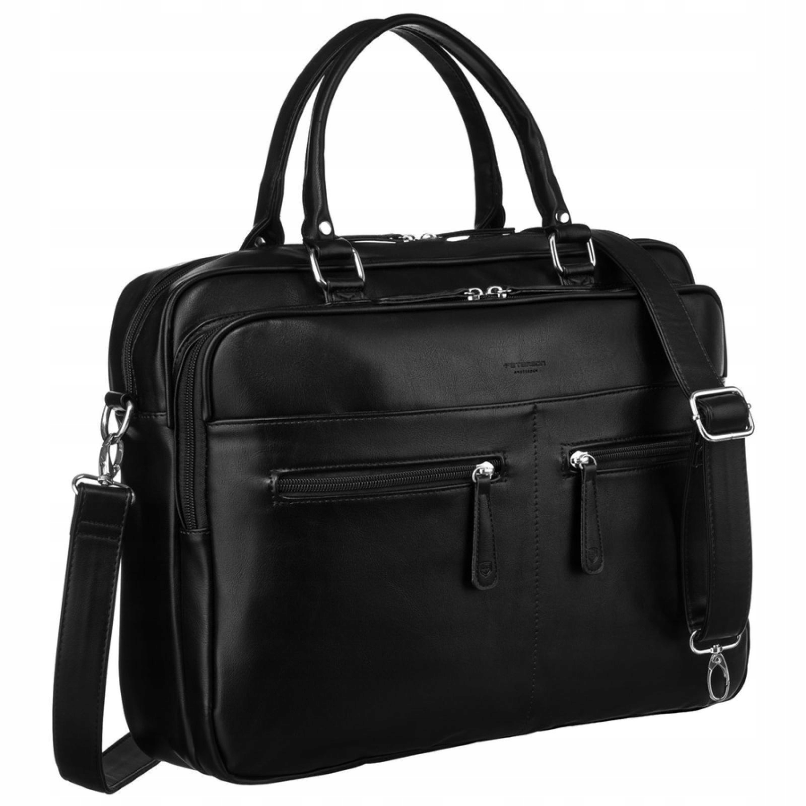 Teczka podróżna wielofunkcyjna Peterson czarny