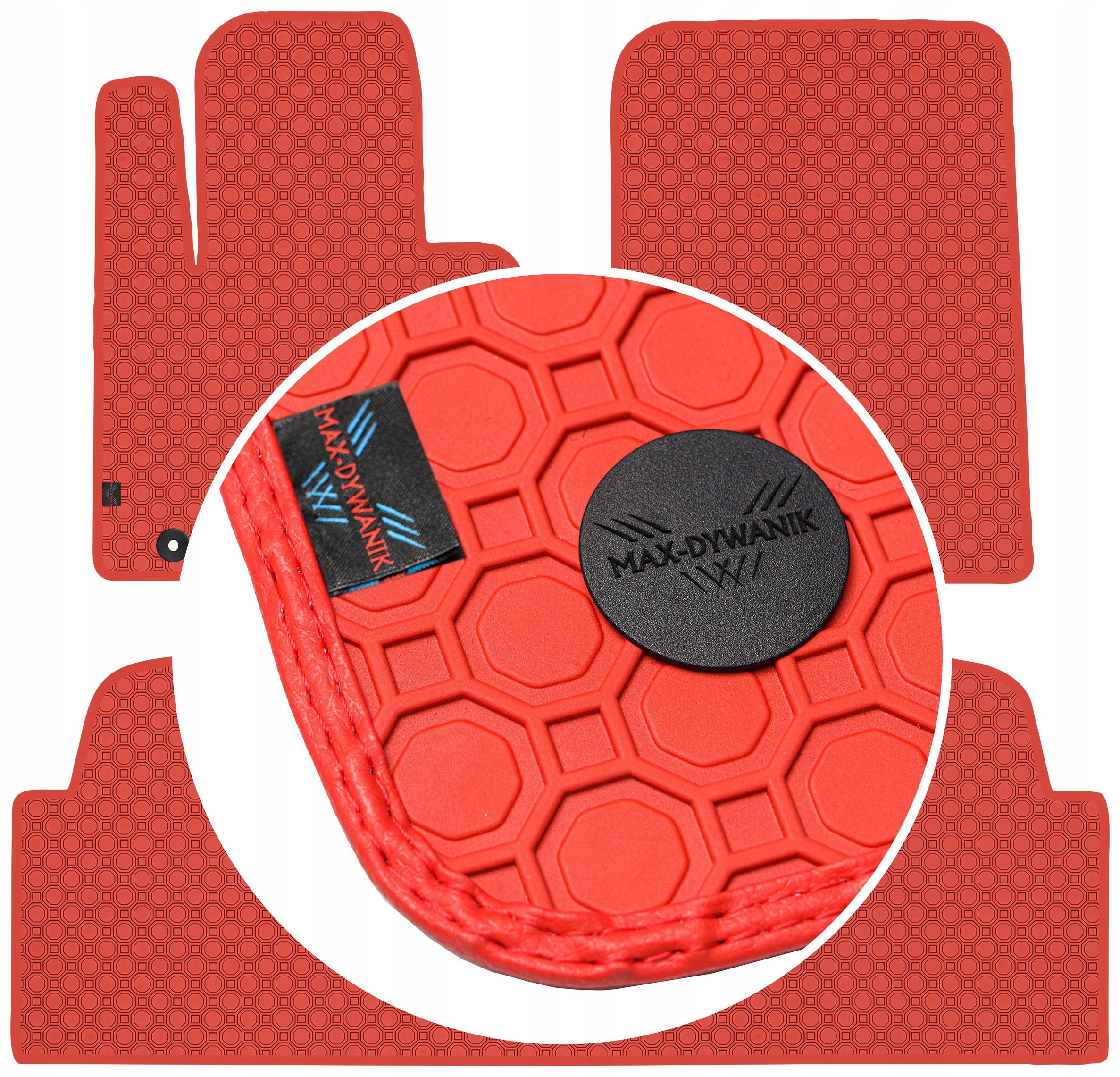 Kia Sorento III 2015-2020 Koberce Červené