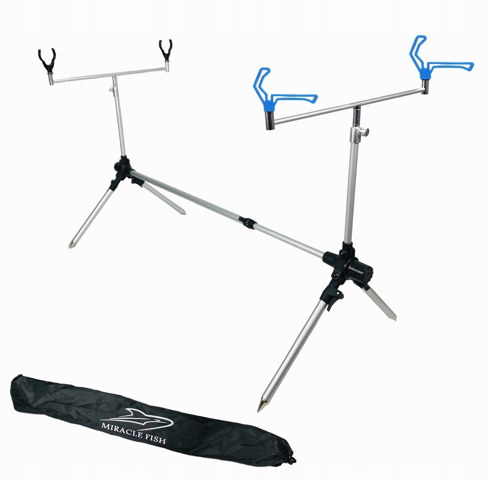 STANOWISKO WĘDKARSKIE ROD-POD 2 WĘDKI METHOD FEEDER BOCZNY POŁÓW+ POKROWIEC