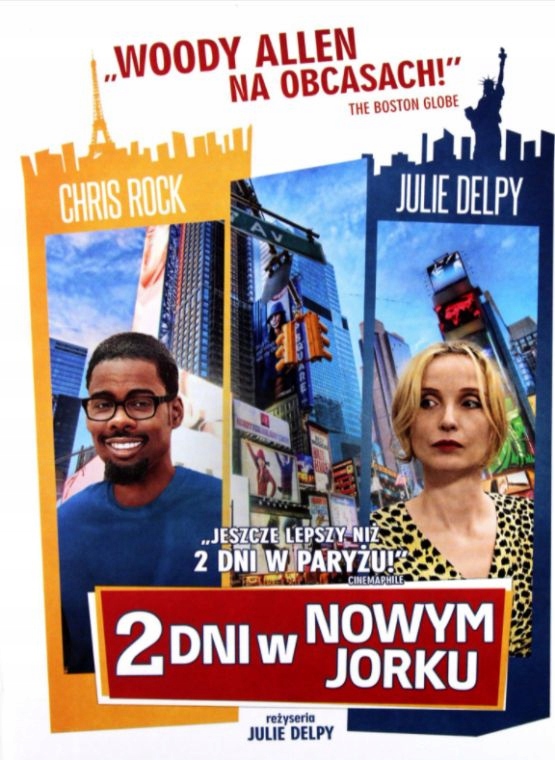 Dvd: 2 Dni W Nowym Jorku (2012) Julie Delpy Dvdbox