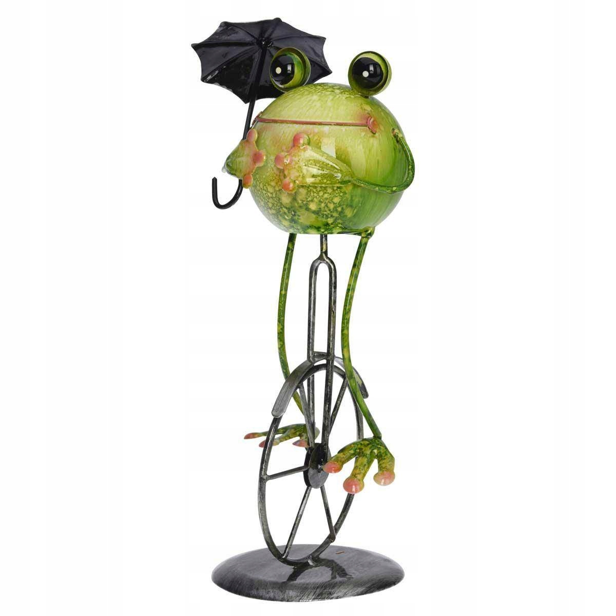 

Figurka do Ogrodu Żaba Żabka Zielona metalowa 36cm