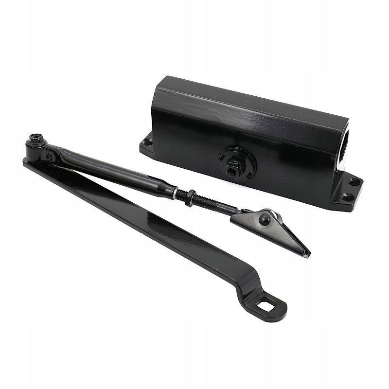 Samozavírač dveří do 110 cm, maximální hmotnost 60 kg TS-10, černý SAM004
