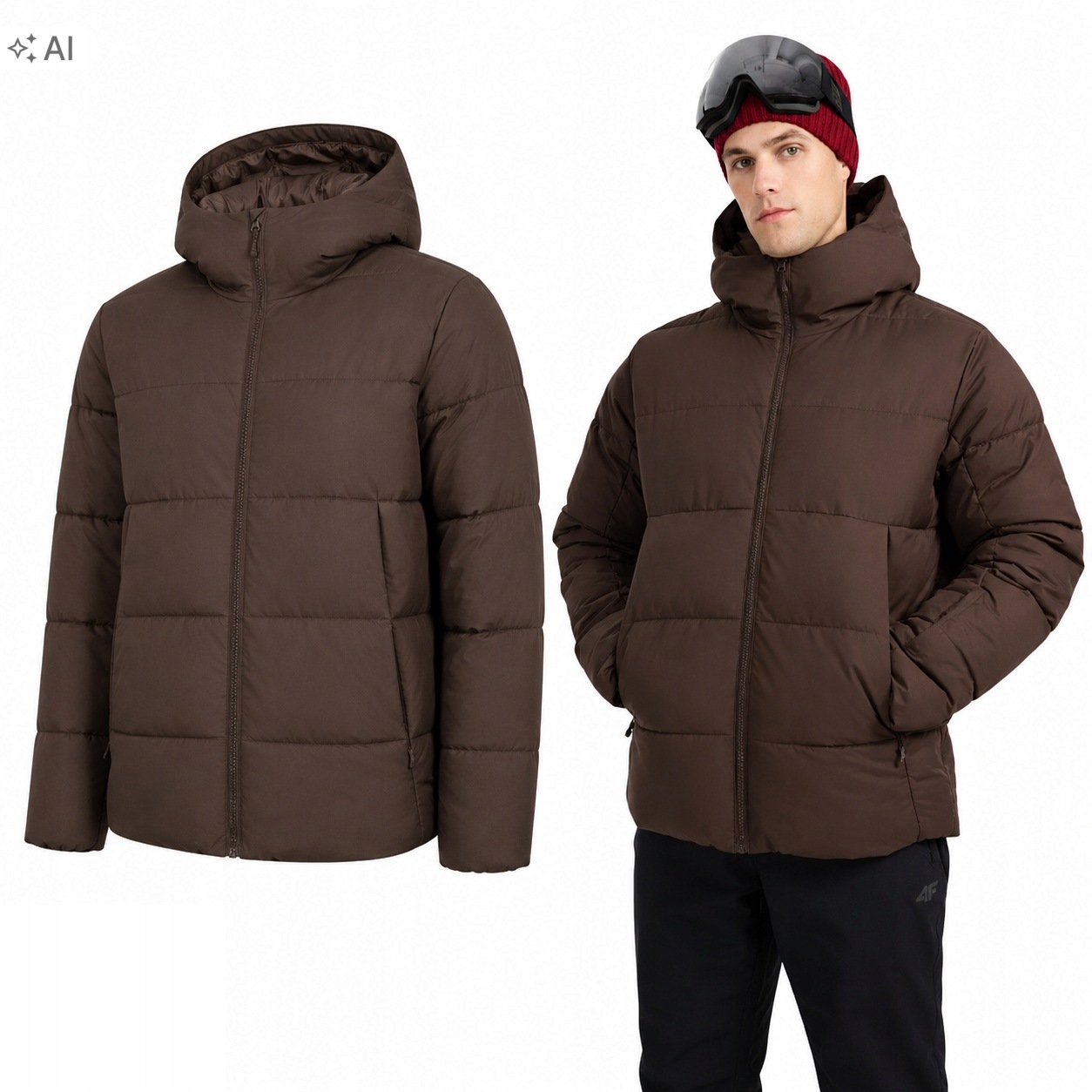 Kurtka 4F m0788 kurtka narciarska męska sport zimowa NeoDry 5000 3XL
