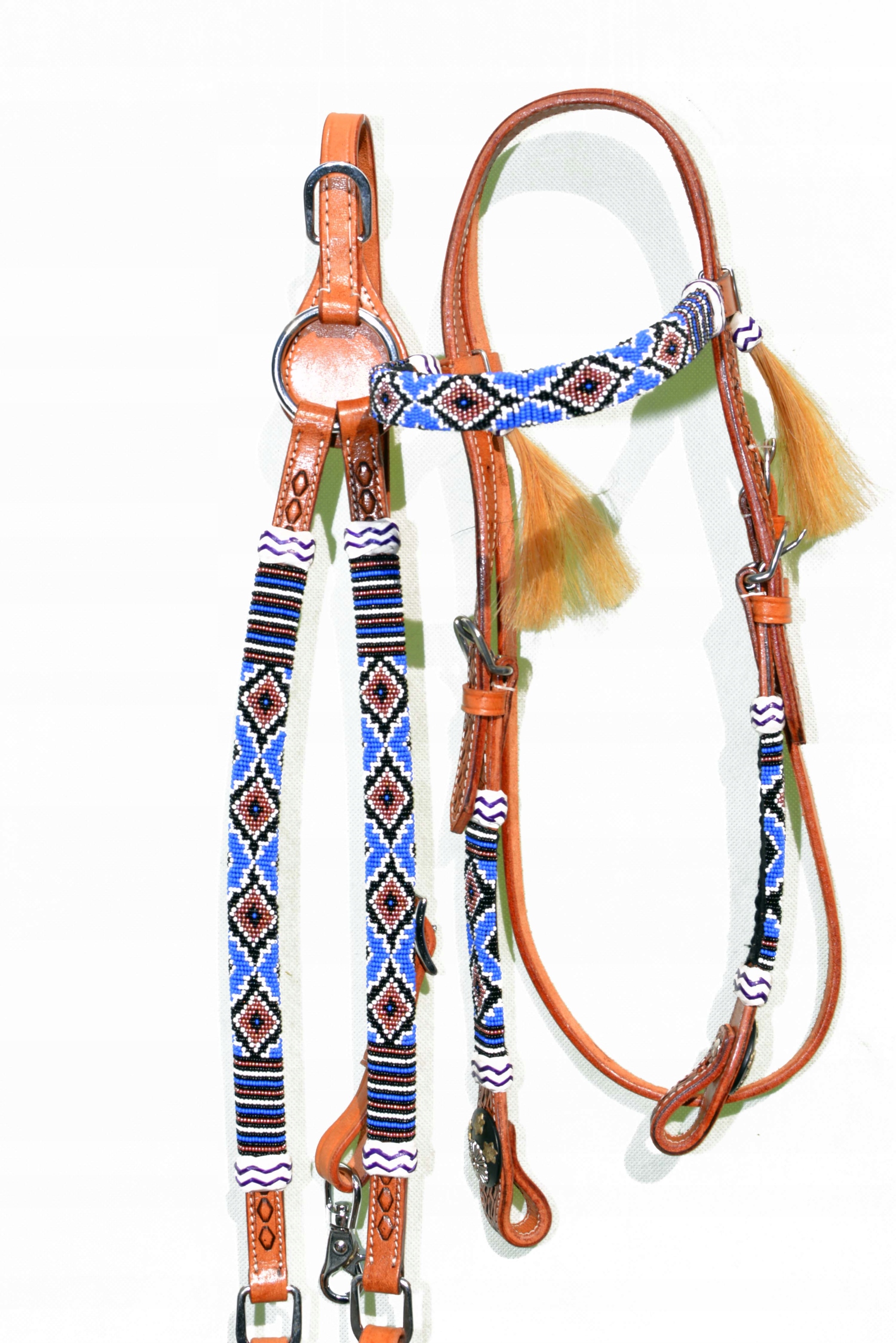 Ogłowie Western Z Usa+ Napierśnik Roz. Full /cob