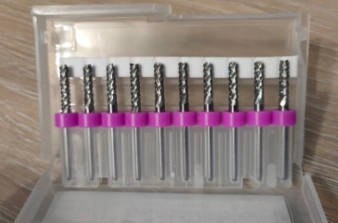 Zestaw frezów 3.175 mm do Cnc (kukurydz, 10 sztuk)