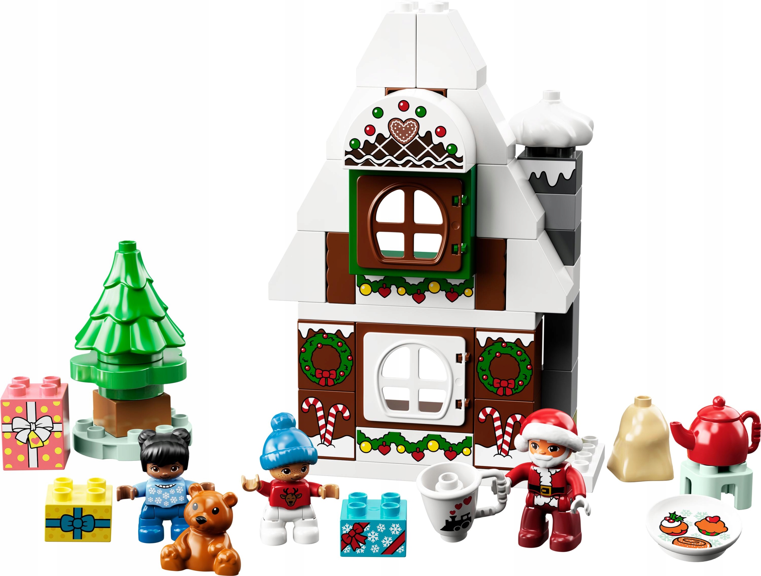 Klocki LEGO DUPLO 10976 Piernikowy domek Świętego Mikołaja