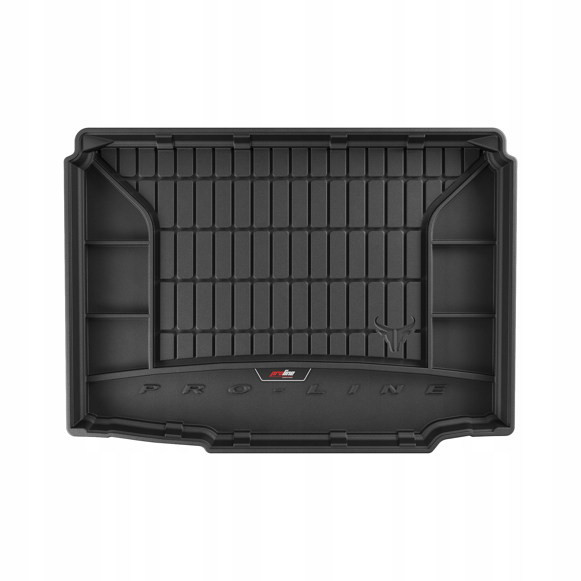 ФРОГУМ ProLine Резина коврик багажникаd с логотип к Skoda Fabia II 2006-14