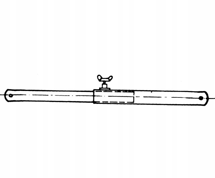 Rurka stelaża do przedsionka Ø 22mm 200-280cm