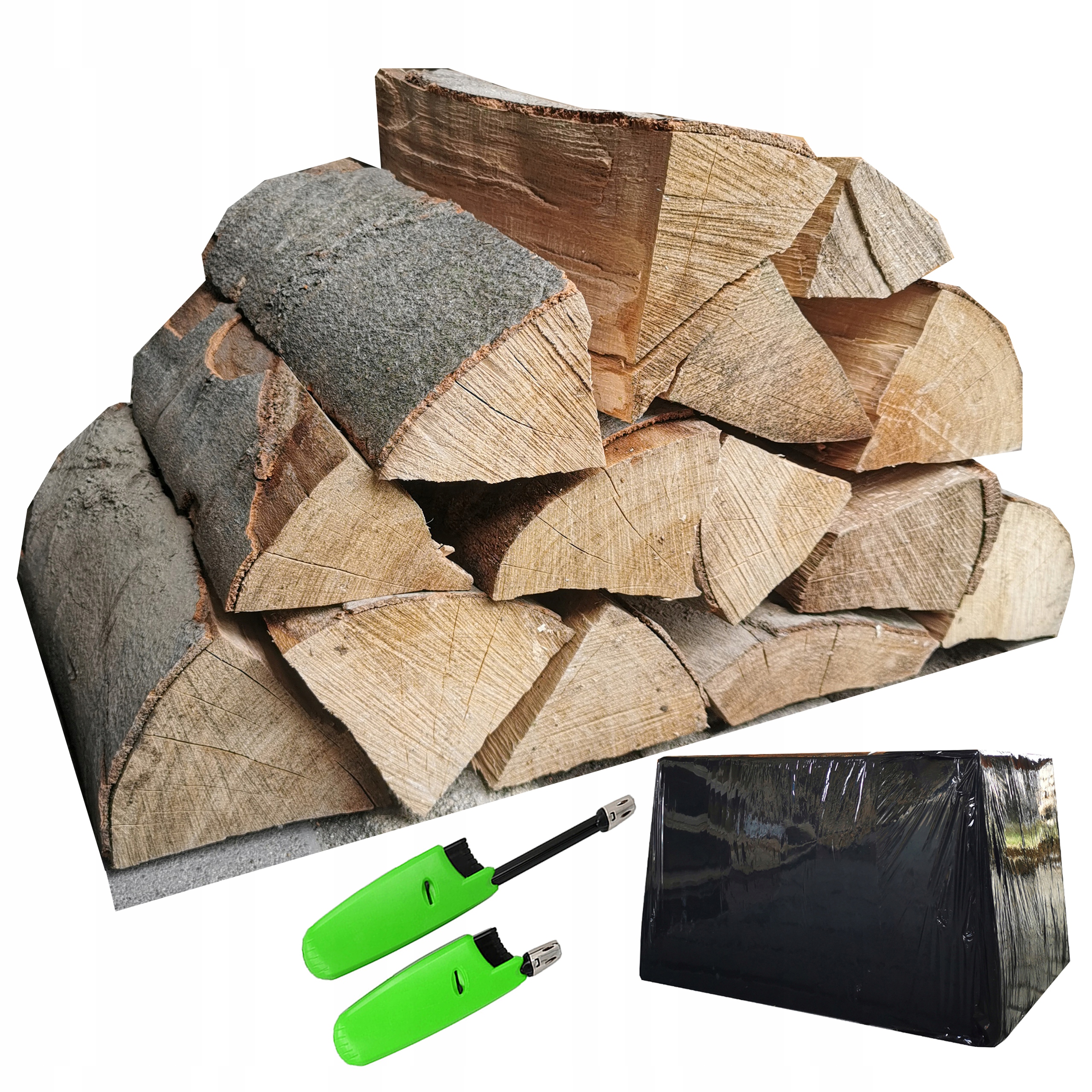 Suche Drewno Kominkowe Do Kominka BUK 10KG Opał Do Pieca Liściaste + GRATIS