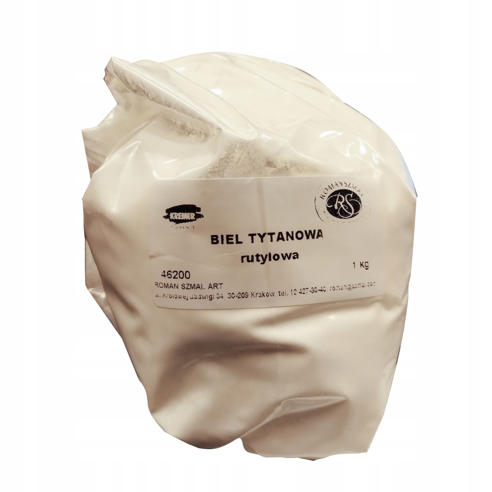 Bílá titanová rutilová 1000g