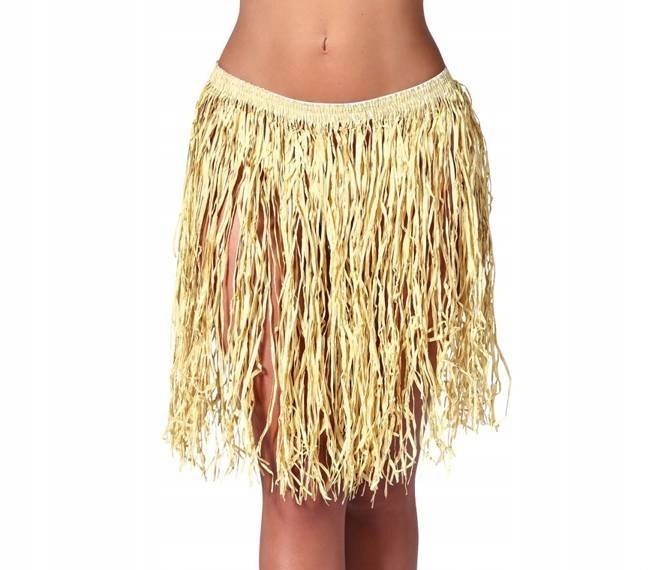 ZESTAW HAWAJSKI SPÓDNICA NASZYJNIK SPINKA Marka Guirca