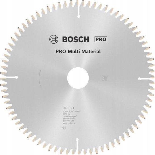 Bosch tarcza widiowa Pro Multimaterial 216x30mm