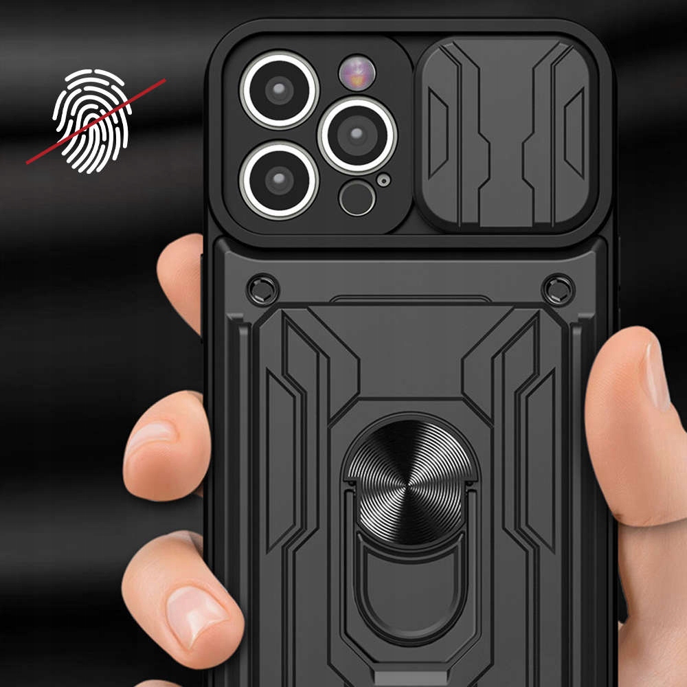 ETUI obudowa DO IPHONE 14 PRO - STAND SLIDE ALOGY Dedykowany model iPhone 14 Pro