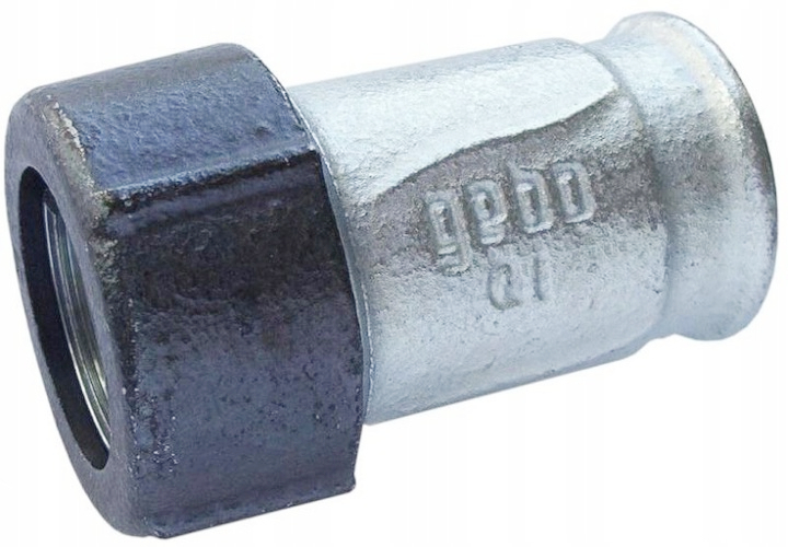 GEBO ZŁĄCZKA QI ZACISKOWA 1/2 DO RUR STALOWYCH