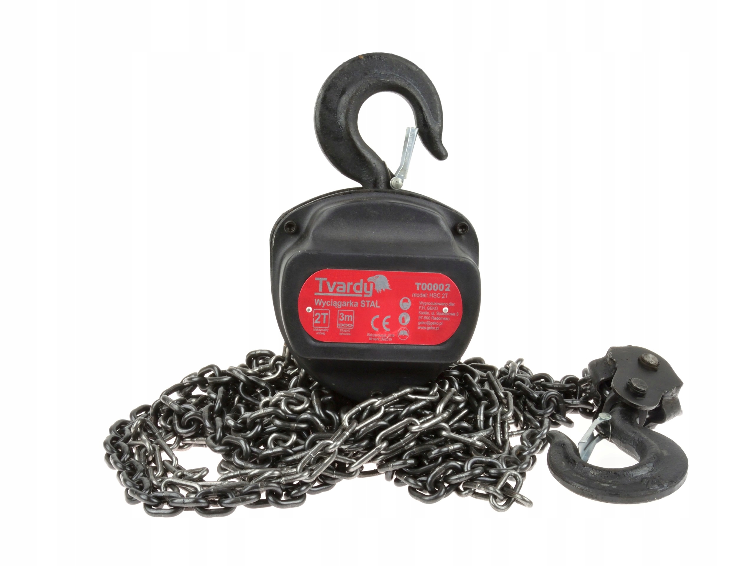 

Wciągarka łańcuchowa 2T 3m