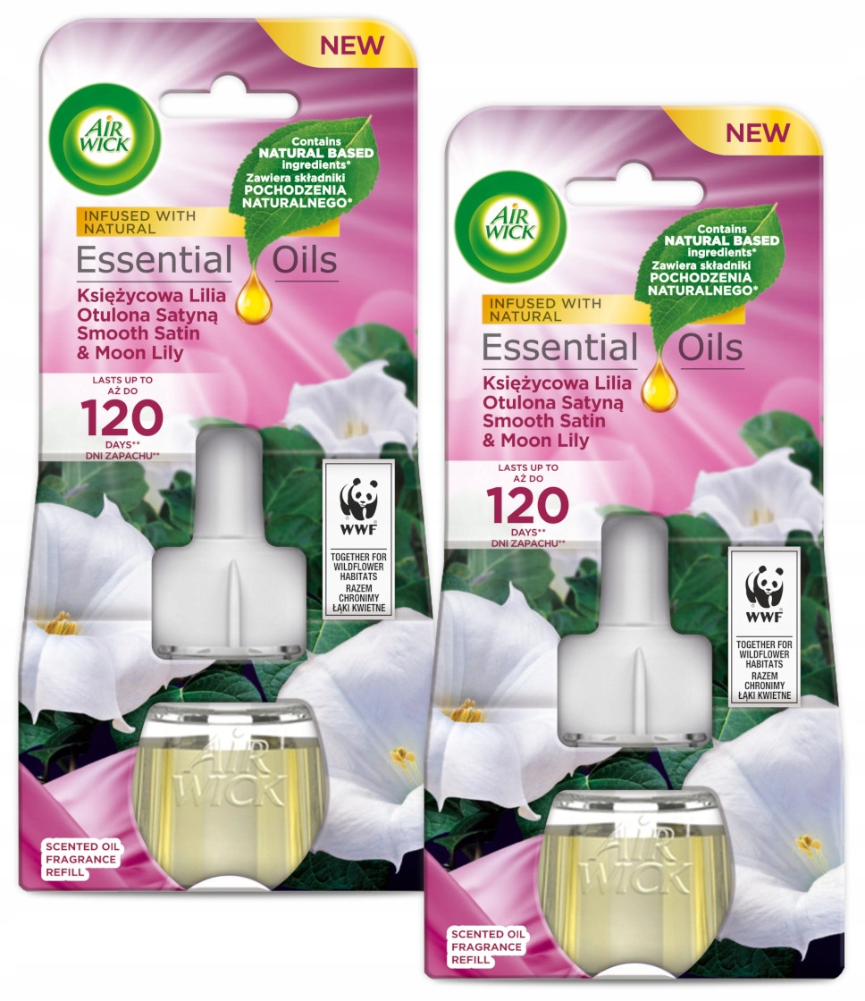 

Air Wick odświeżacz Księżycowa Lilia 2x19ml zapas