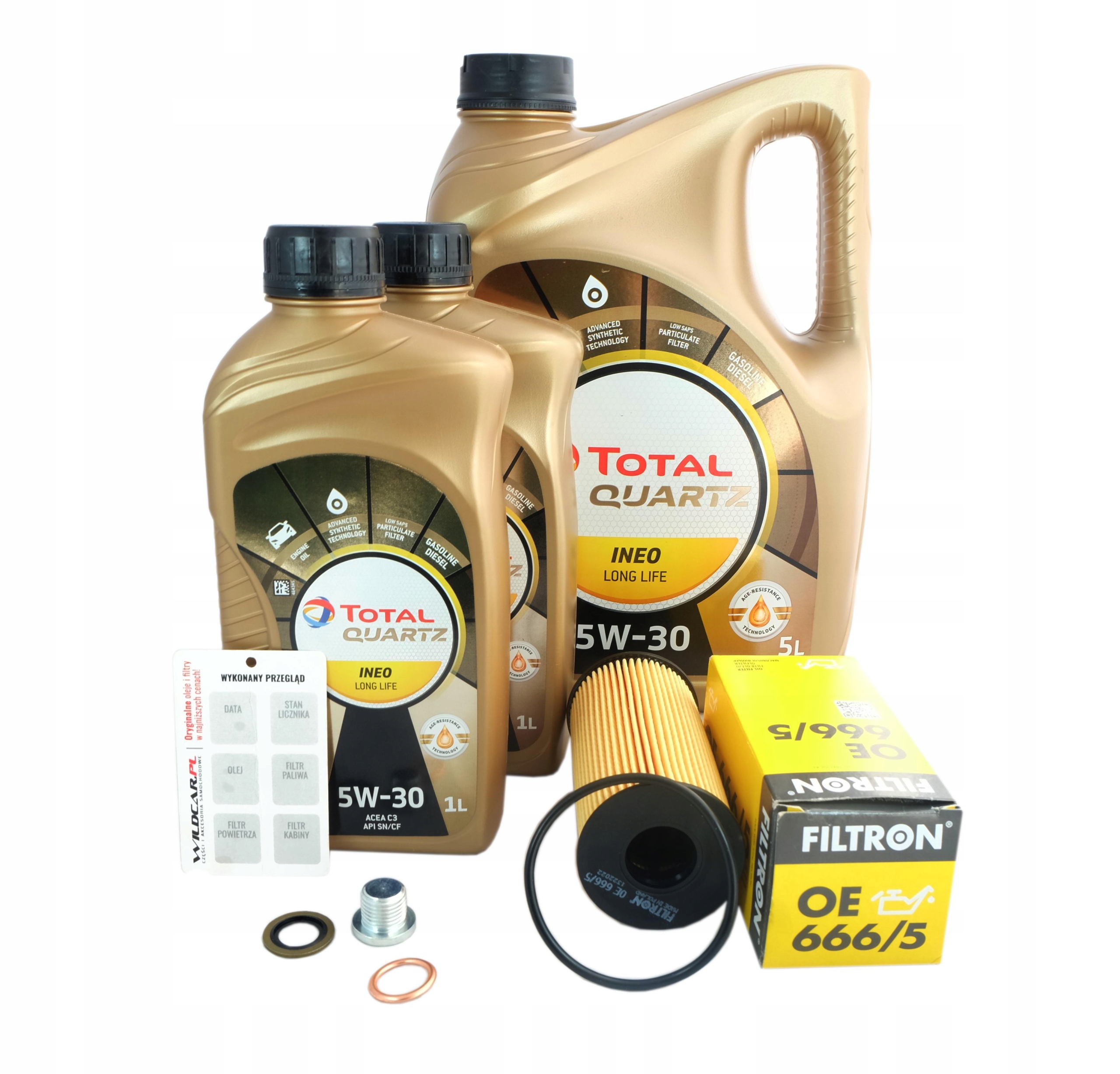 Filtr olej 5W30 Total Mercedes Trieda X 2.3 dCi