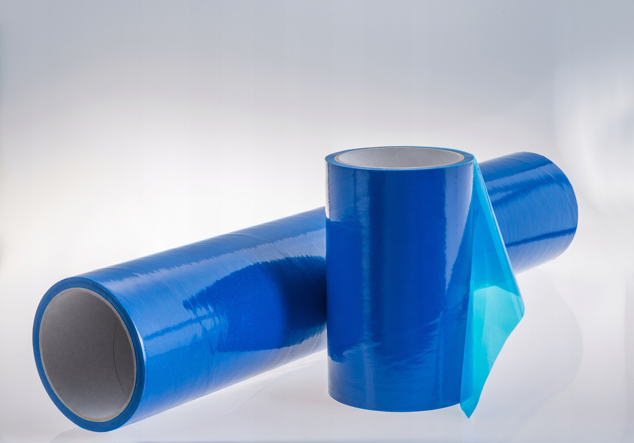 Fólie Jednostranně Lepicí Modrá 75 CM/50 m