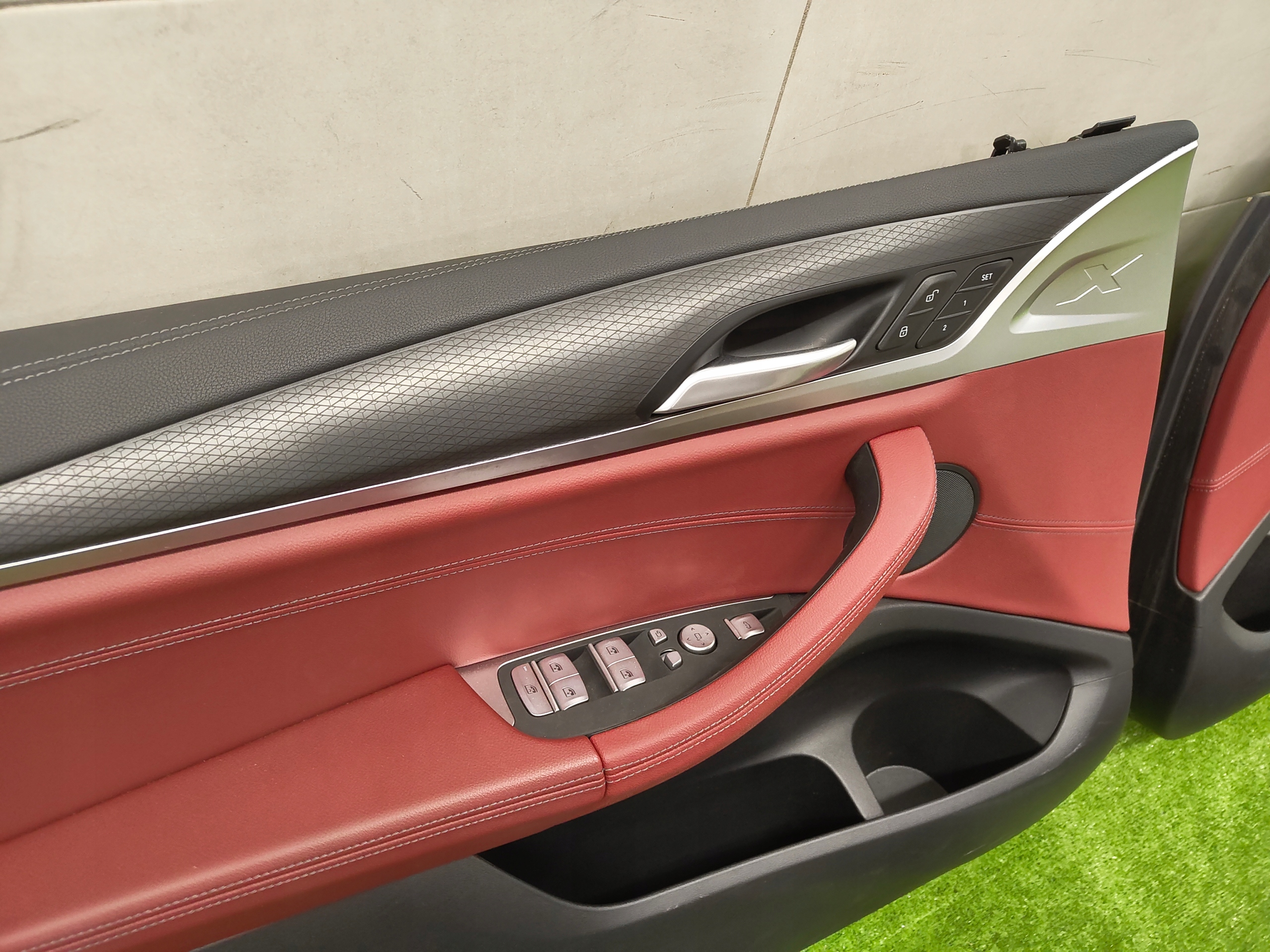 BMW X4 G02 upholstery door side side front rear part KOMPLET