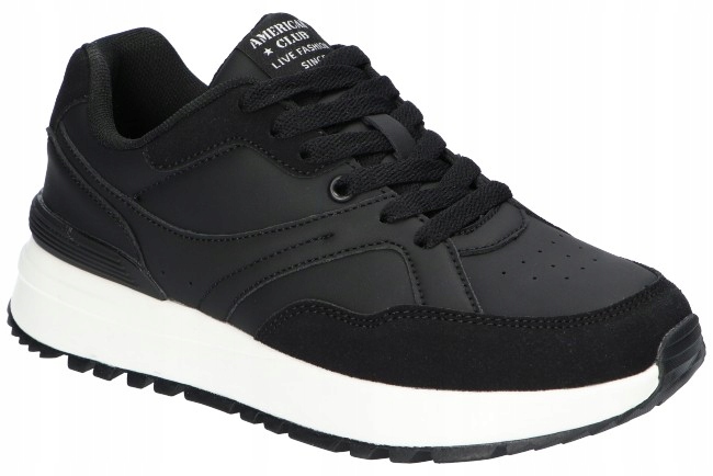 American Club AA44 Adidasy Tenisky Módní Dámské Boty Paměťová Pěna Bk 37