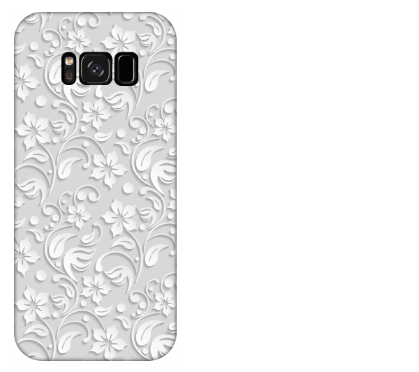

Etui pokrowiec Samsung Galaxy S8 Floral kwiaty lis