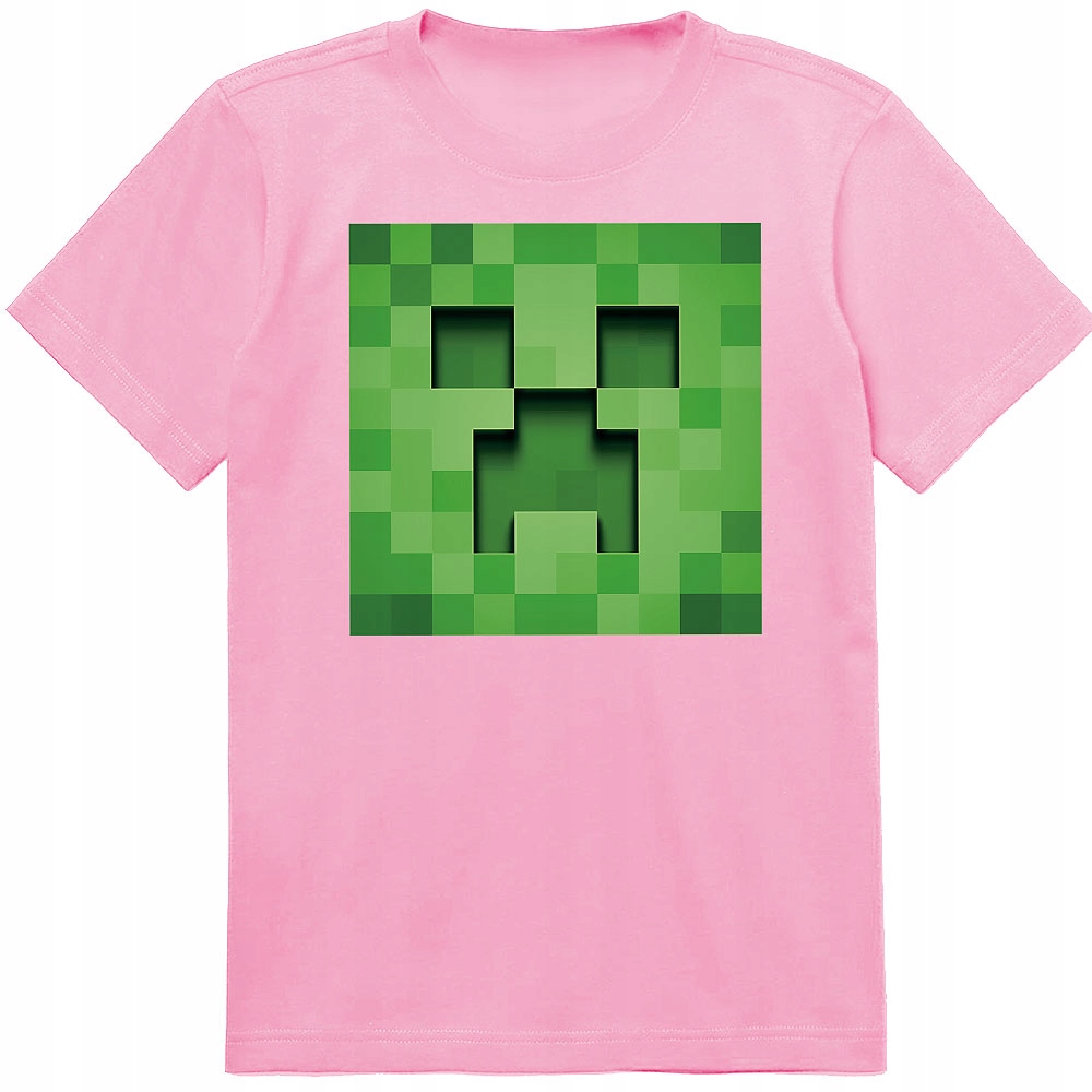 KOSZULKA DZIECIĘCA T-SHIRT DLA DZIECKA KOSZULKA MINECRAFT 116 122 JAKOŚĆ