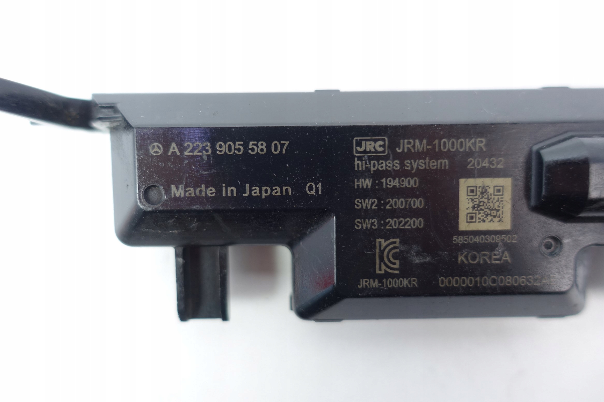 Bedienteil modul Sensor MERCEDES A2239055807