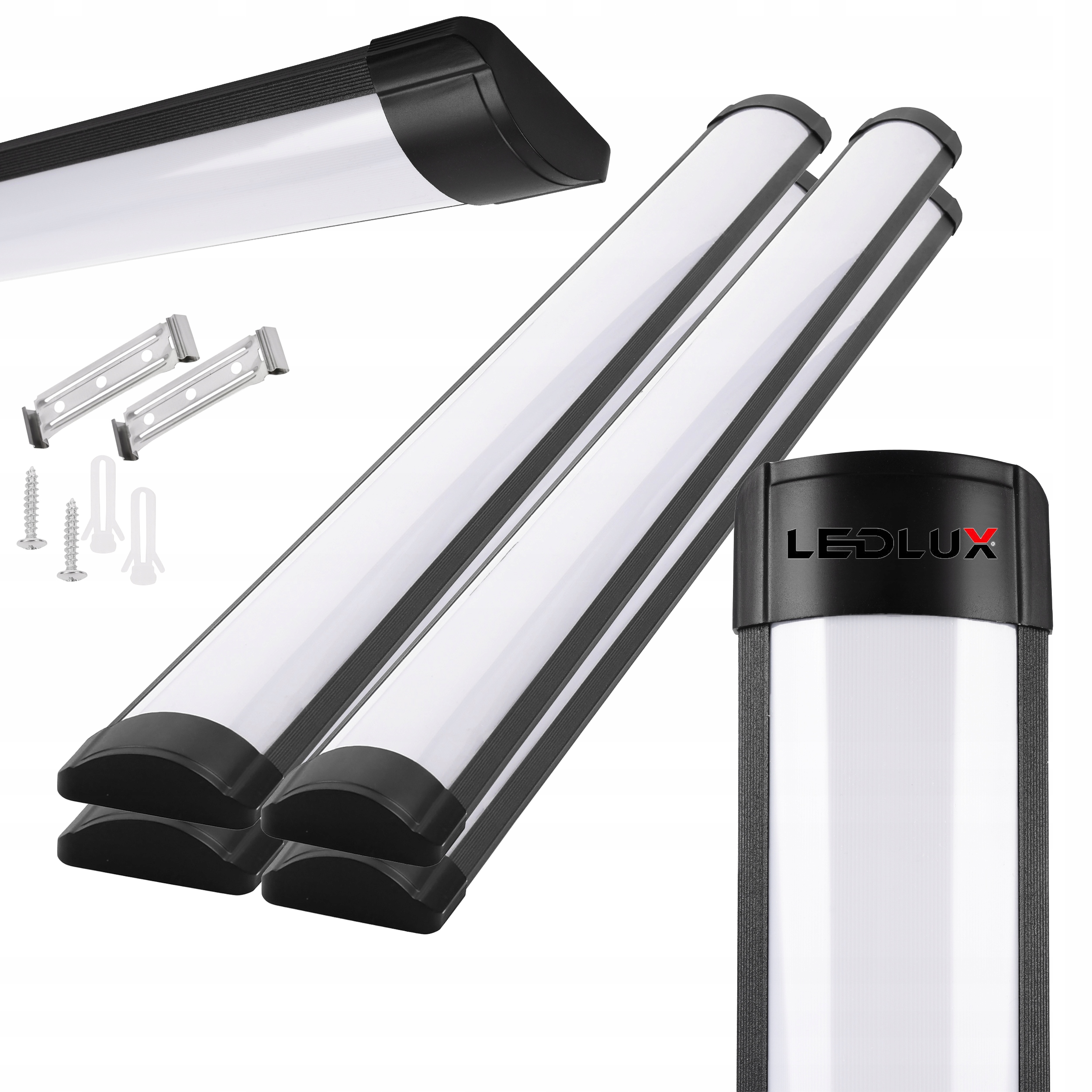 

4x Lampa Led panel do garażu warsztatu 120cm 36W