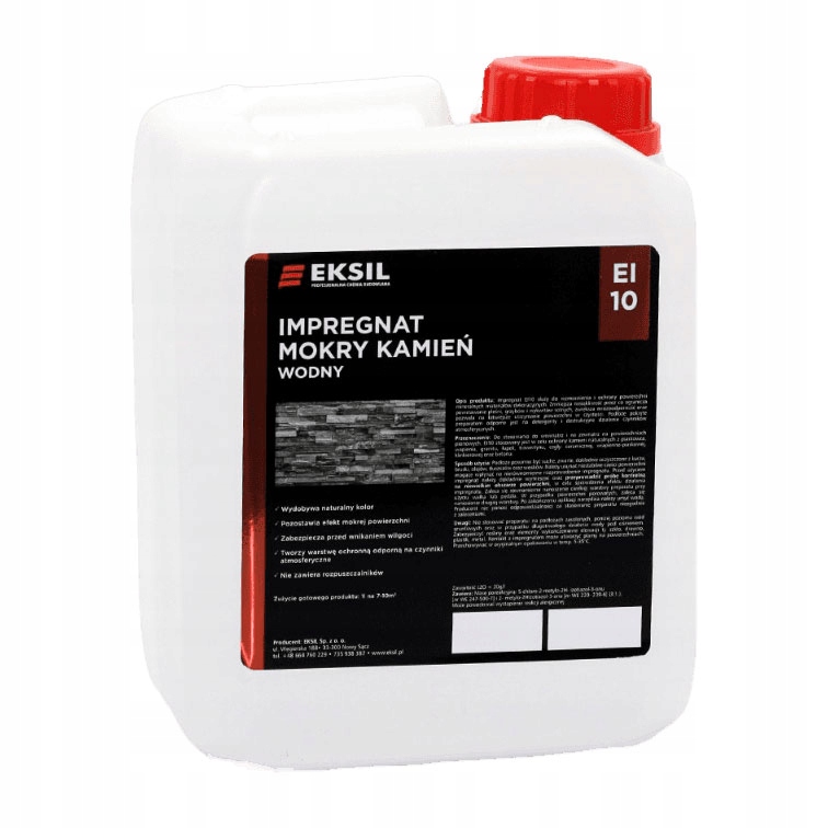 Impregnat Mokry Kamień (wodny) 5L Eksil El10