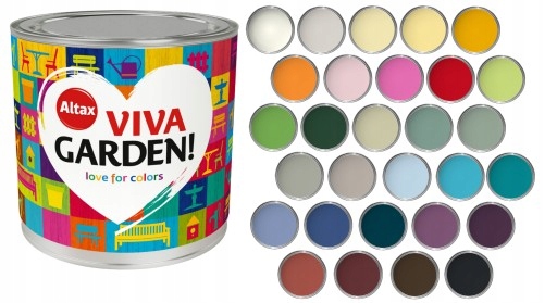 

Farba Zewnętrzna Viva Garden Wszystkie 0,75