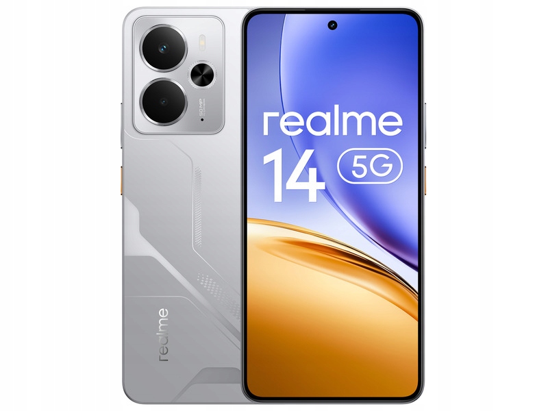 Smartfón realme 14 12 Gb 256 Gb 5G strieborný