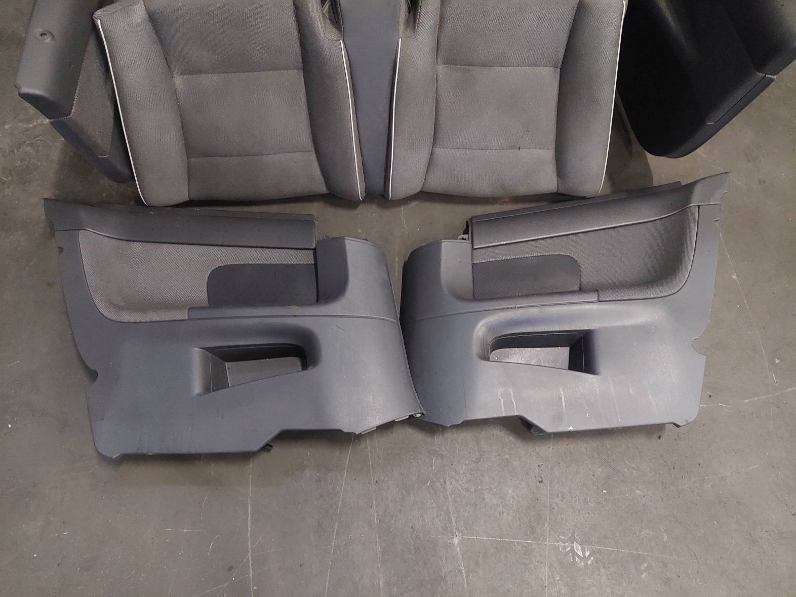 KOMPLET seats left right front + seat rear part + side VOLVO C30 and