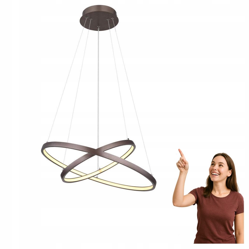 Led závesná lampa 42W Ralph 67192-42BR Globo