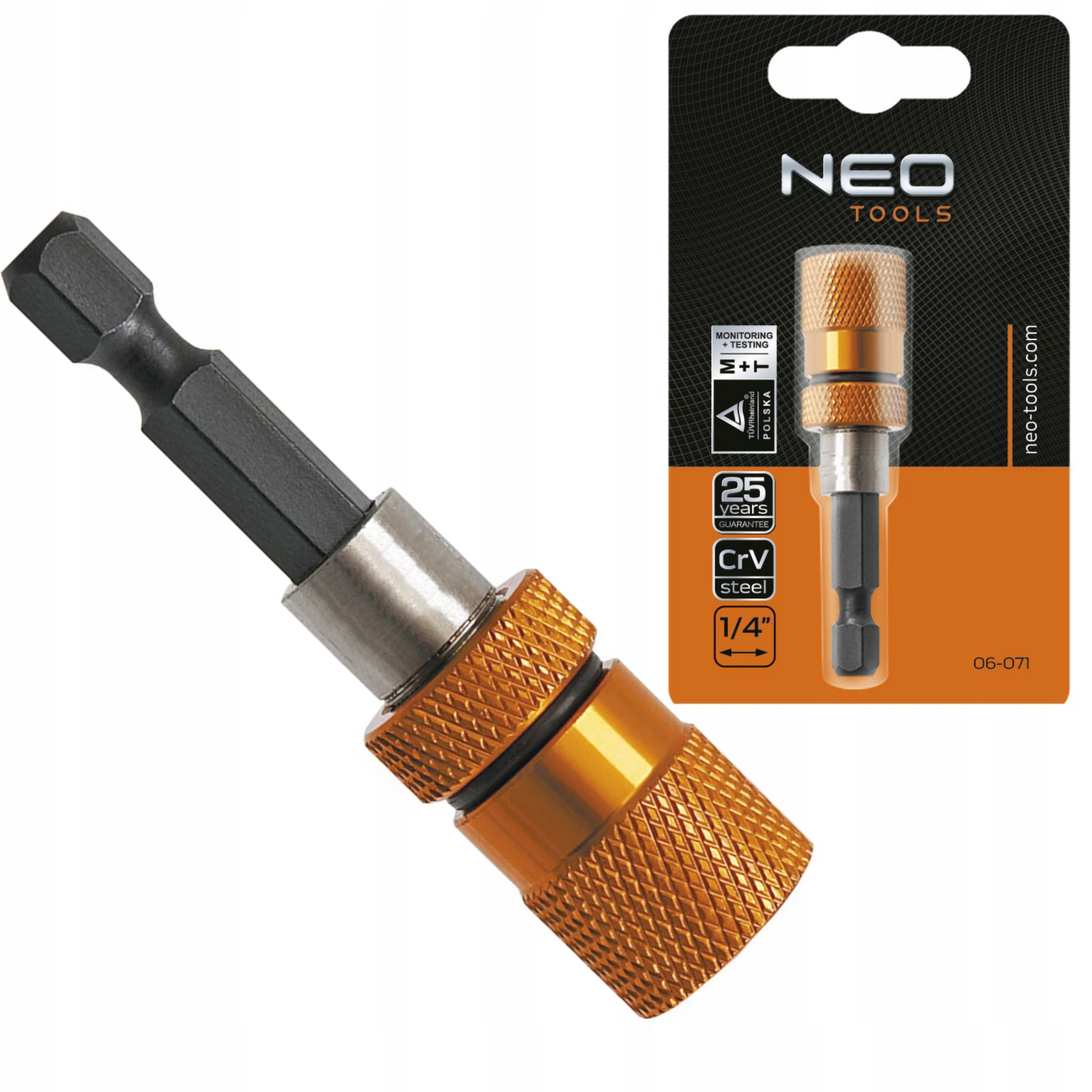 Uchwyt do koncowek 1 4 60 mm