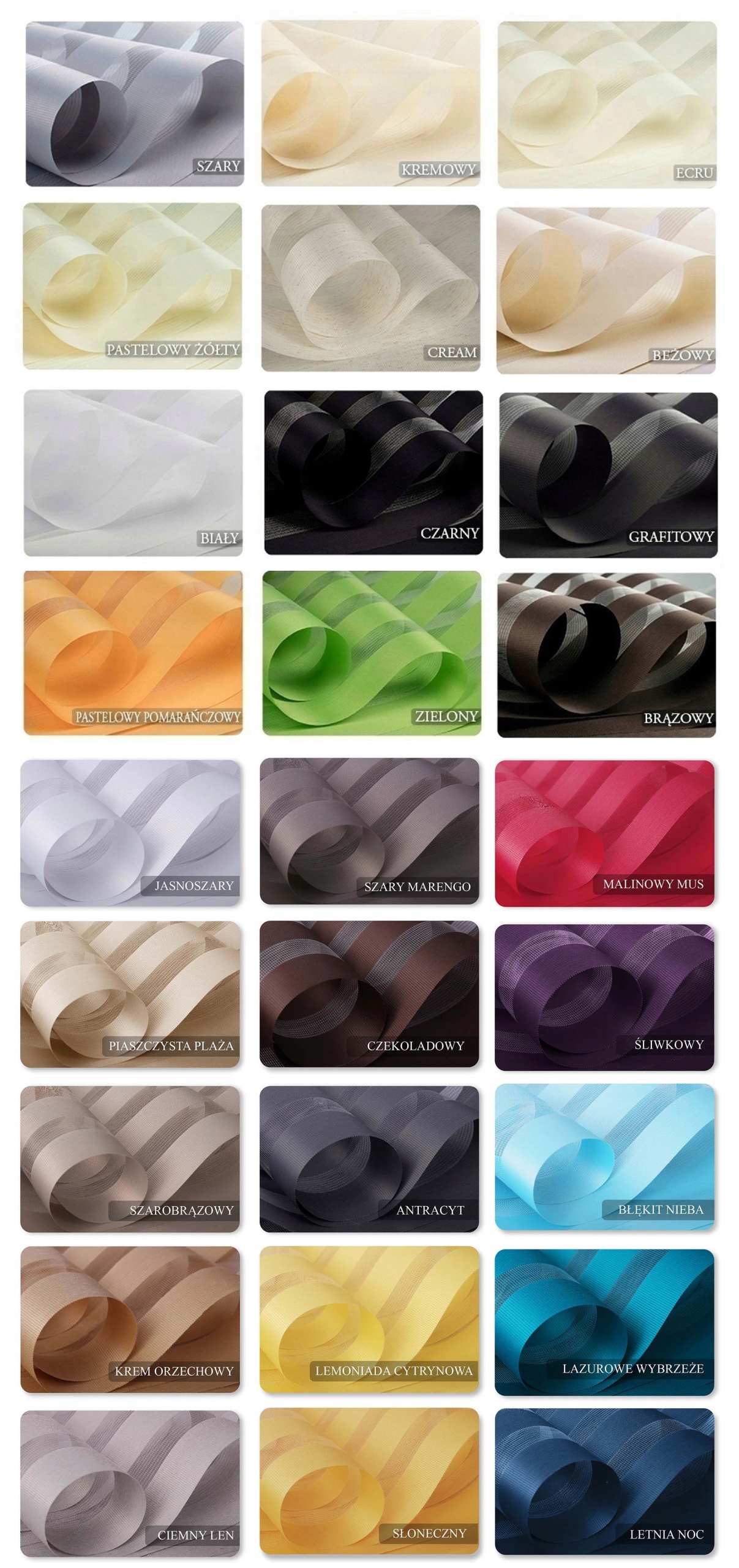 ROLETY bezinwazyjne Wymiar okno 130x150 DZIEŃ NOC Marka 4Dekor