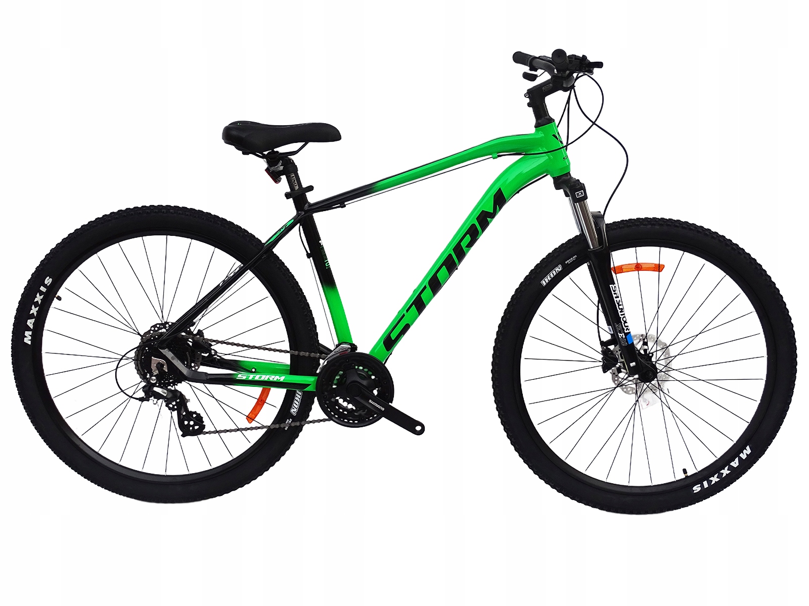 Rower 29 2.0 Storm Shark Górski Mtb Aluminiowy 19'' Zielony Czarny
